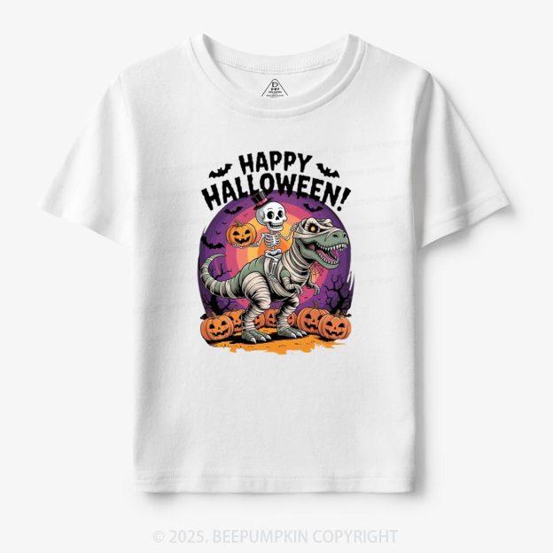 Happy Halloween Toddler&Kid's Tees Beepumpkin