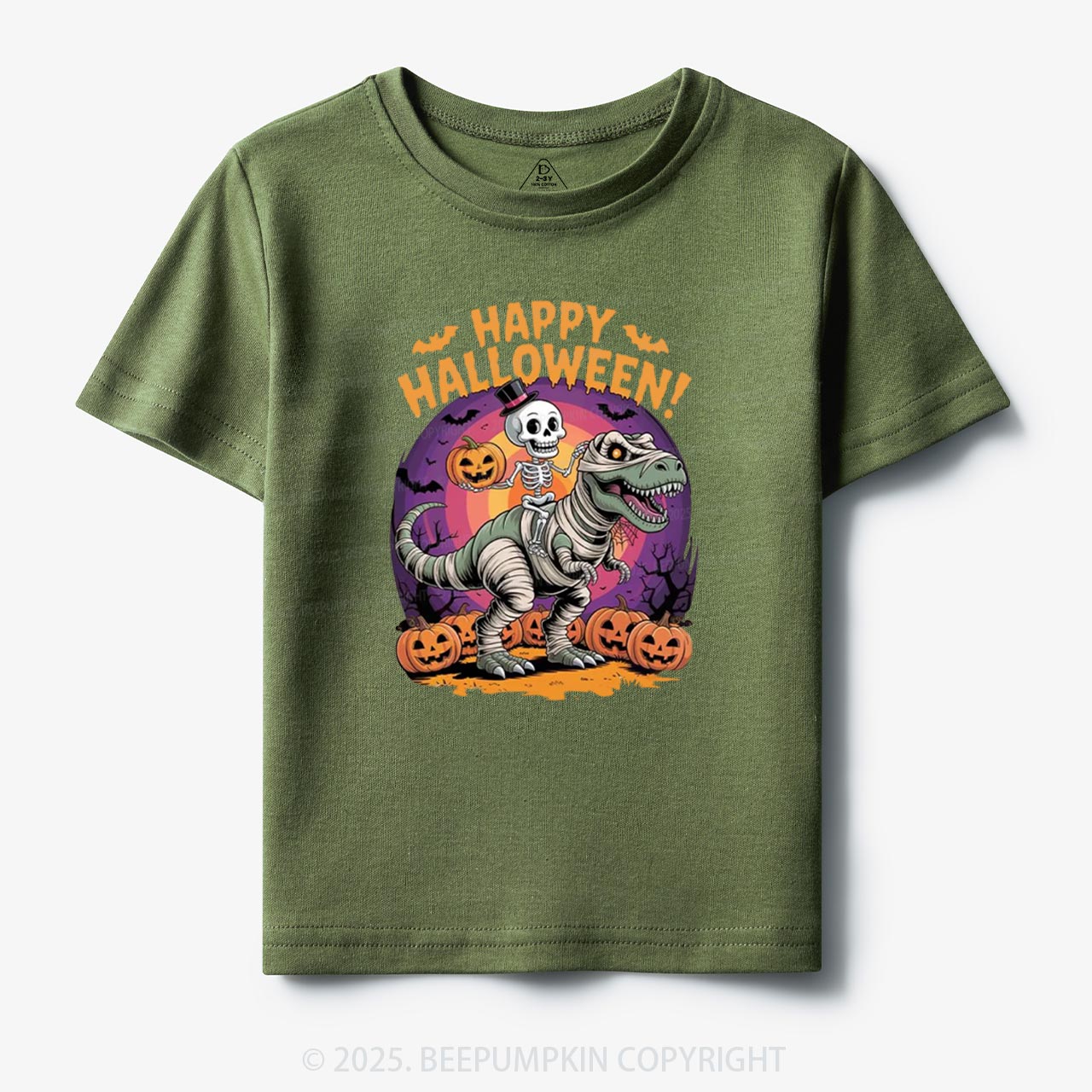 Happy Halloween Toddler&Kid's Tees Beepumpkin