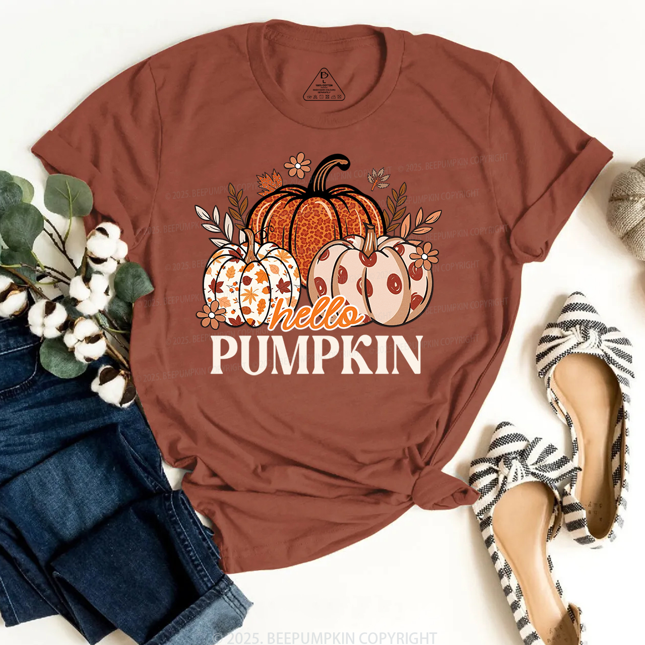 Hello Pumpkin T-Shirts Beepumpkin 