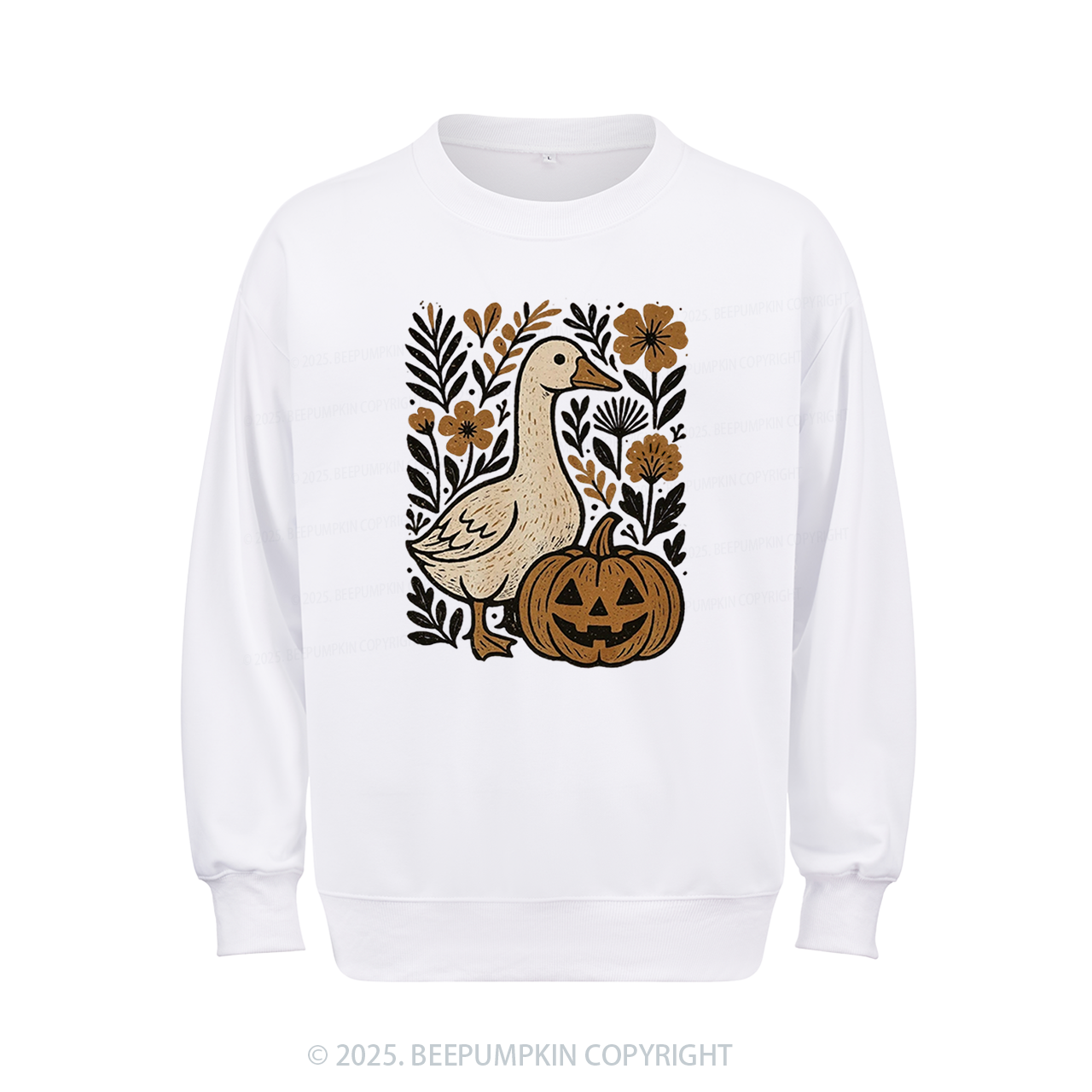 Goose Halloween Sweatshirt Beepumpkin