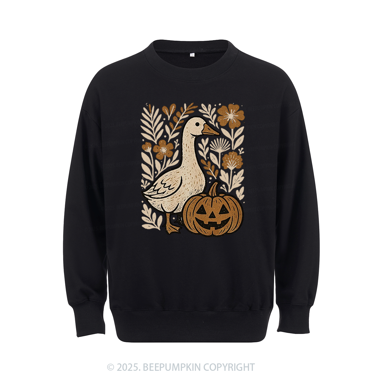 Goose Halloween Sweatshirt Beepumpkin