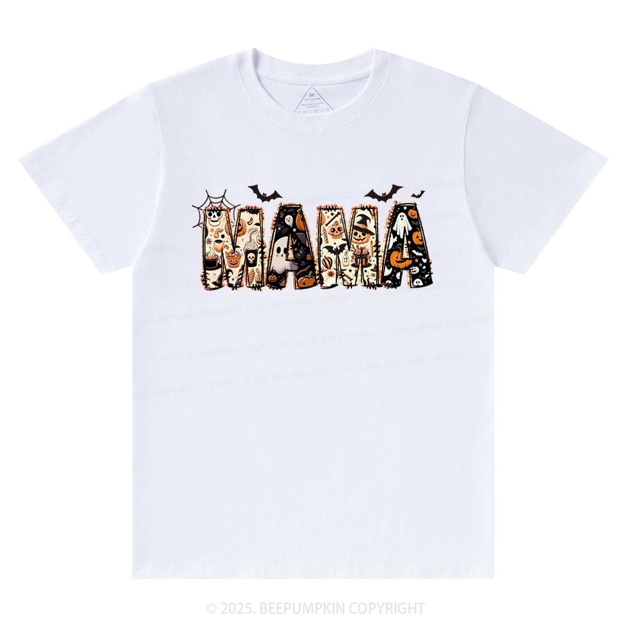 Personalized Halloween Mama T-Shirts Beepumpkin
