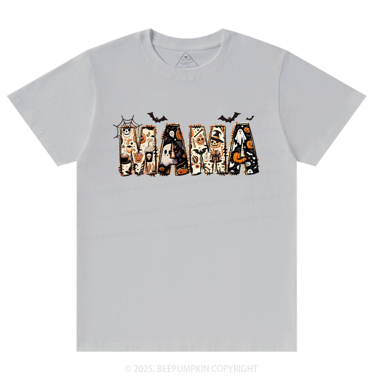 Personalized Halloween Mama T-Shirts Beepumpkin