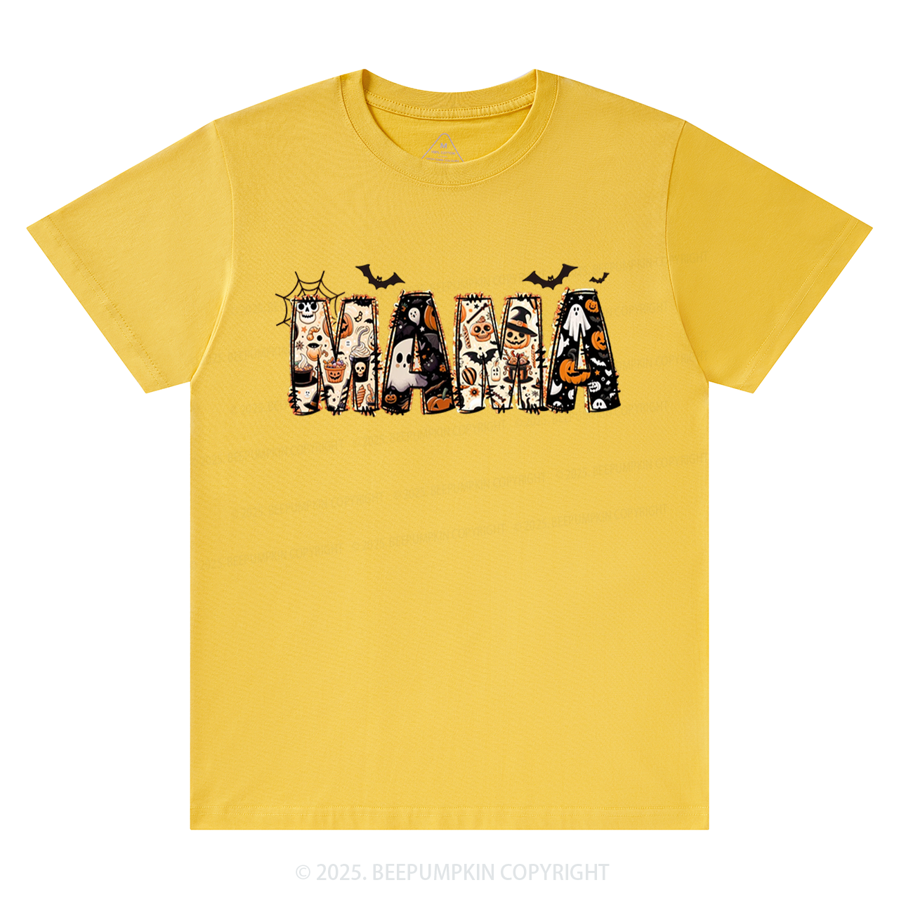 Personalized Halloween Mama T-Shirts Beepumpkin