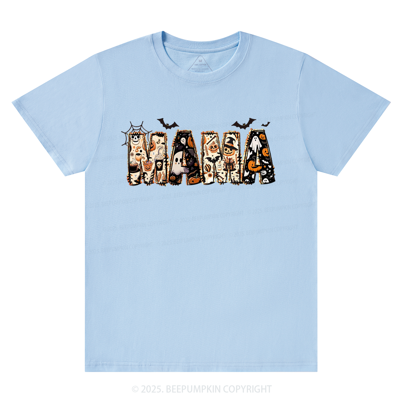 Personalized Halloween Mama T-Shirts Beepumpkin