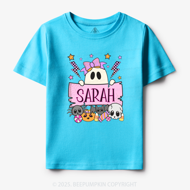 Personalized Boo & Glow Buddies Toddler&Kid's Tees Beepumpkin