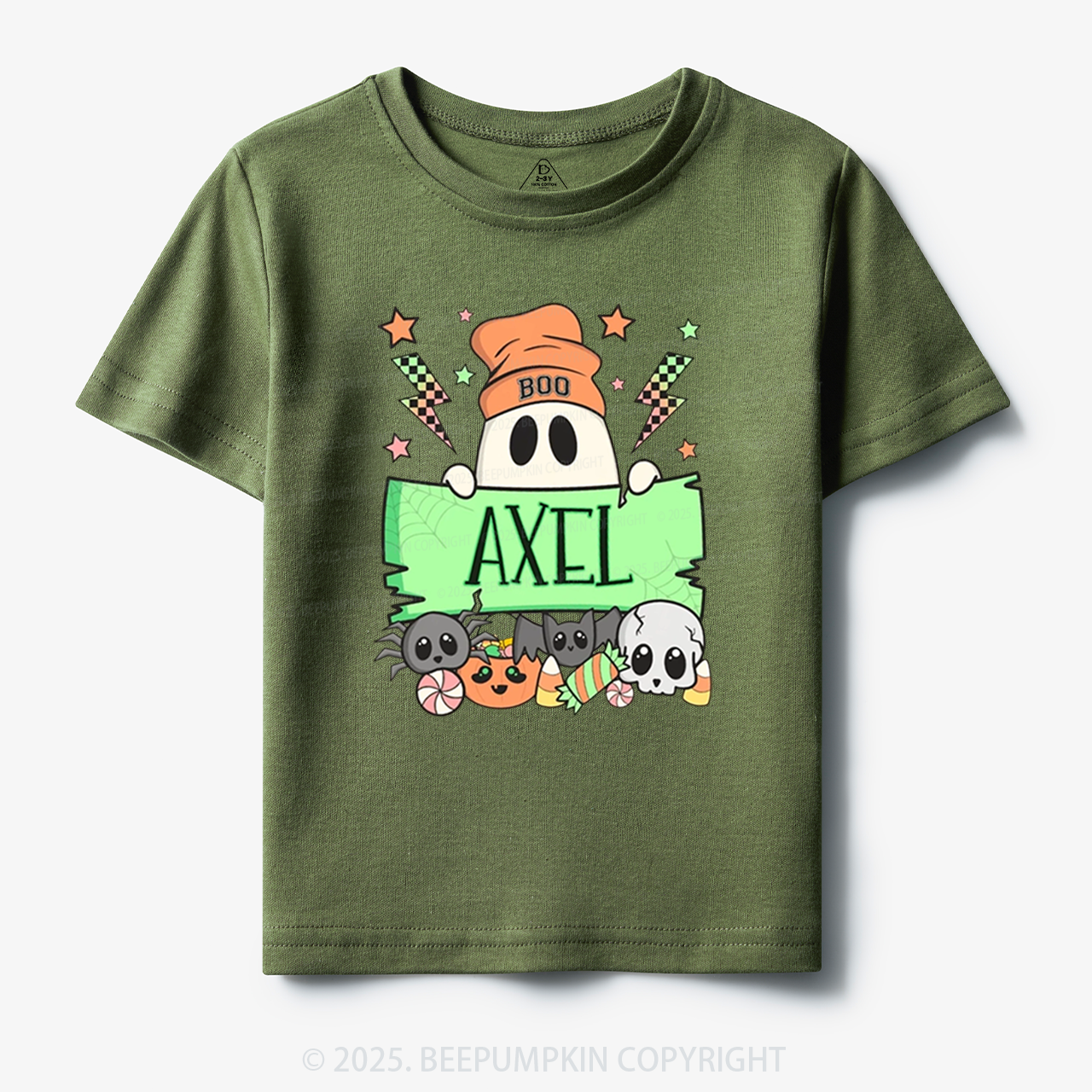 Personalized Boo & Glow Buddies Toddler&Kid's Tees Beepumpkin