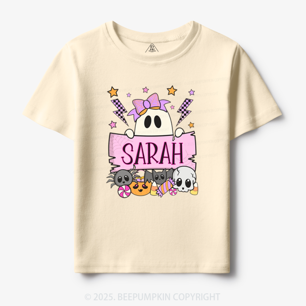 Personalized Boo & Glow Buddies Toddler&Kid's Tees Beepumpkin