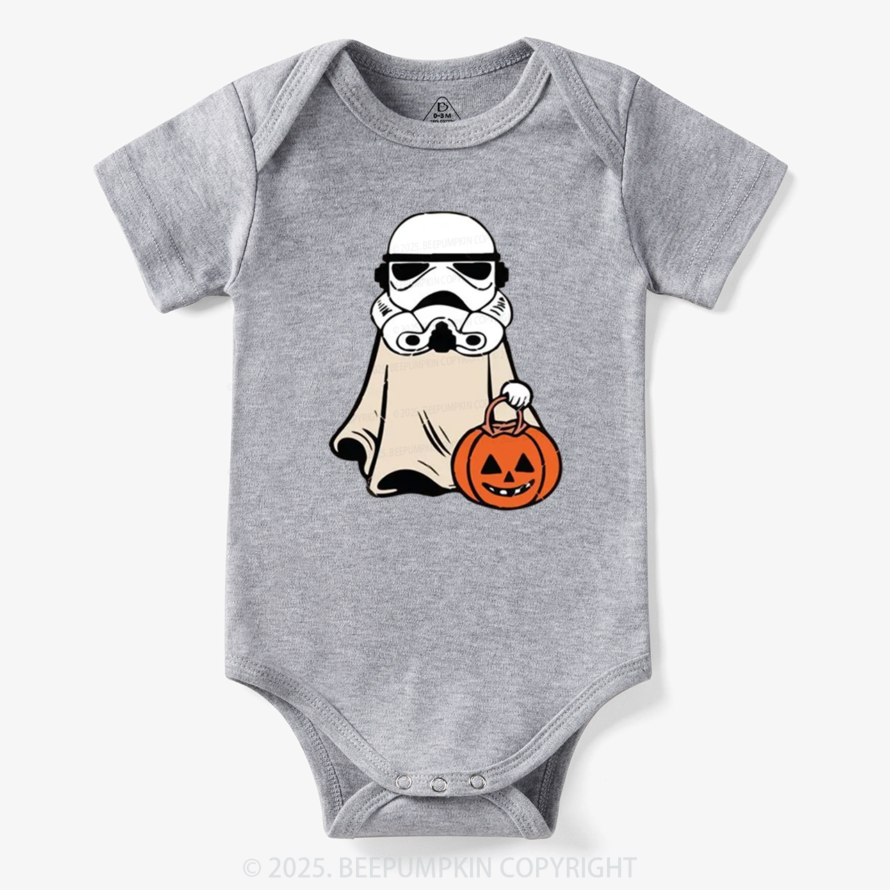 Pumpkin Messenger Halloween Bodysuit Beepumpkin