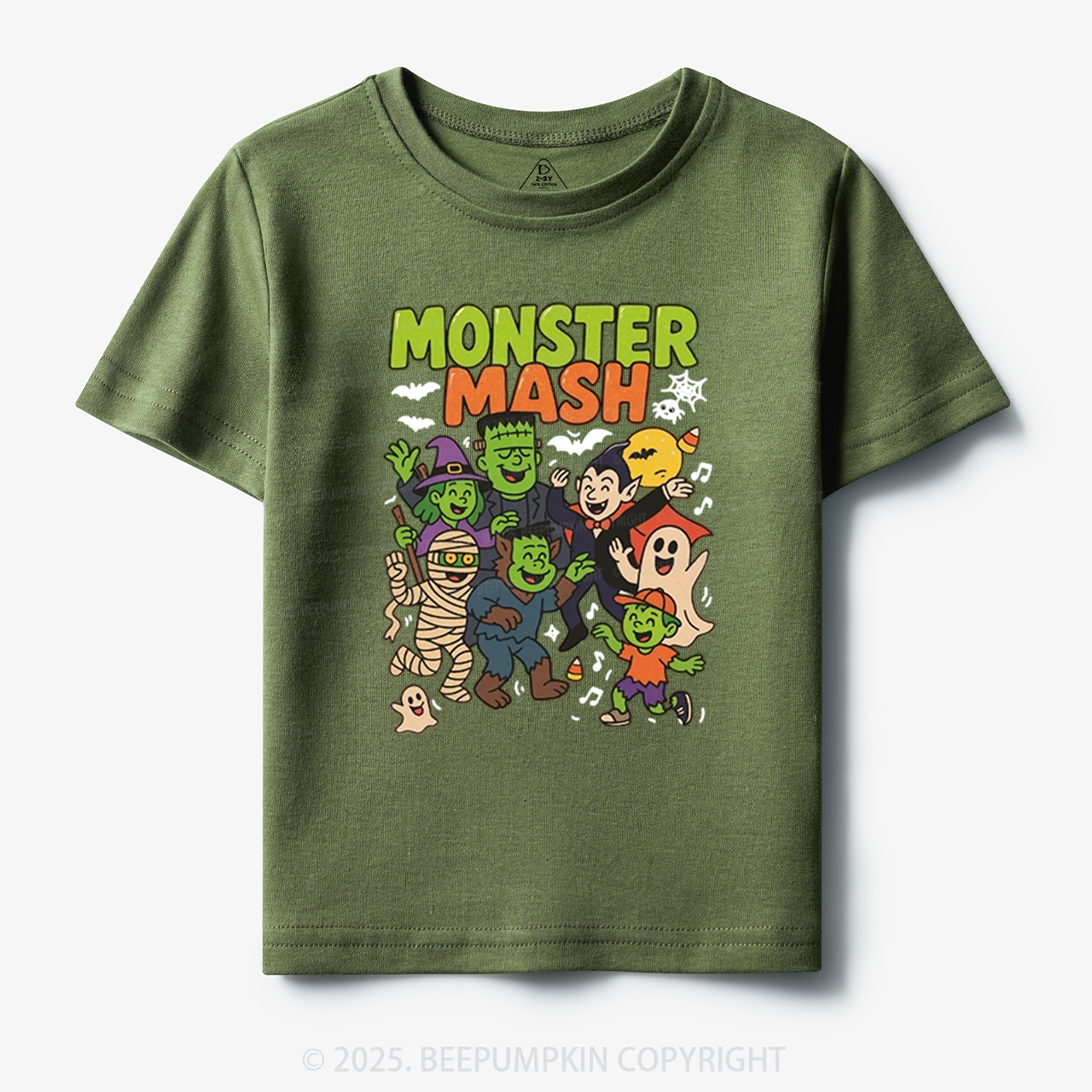 Monster Mash Halloween Toddler&Kid's Tees Beepumpkin