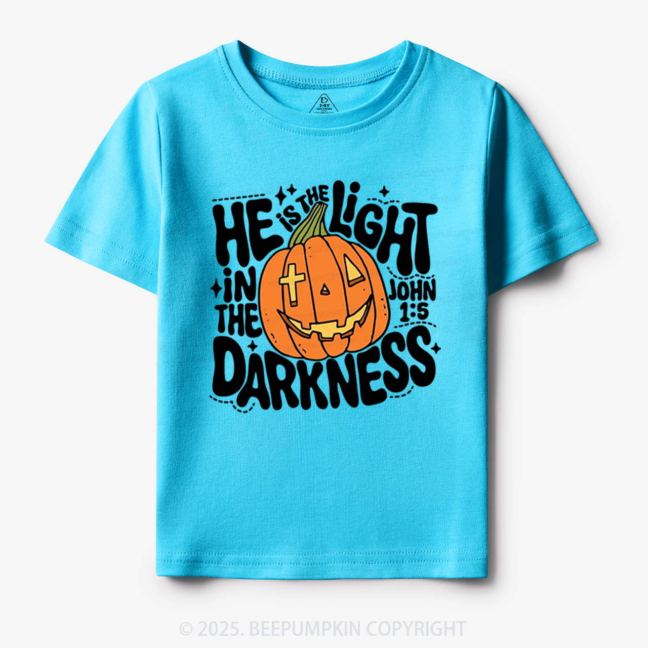 He Is The Light In The Dark Toddler&Kid's Tees Beepumpkin