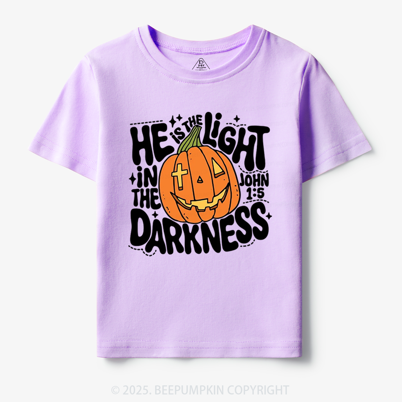 He Is The Light In The Dark Toddler&Kid's Tees Beepumpkin