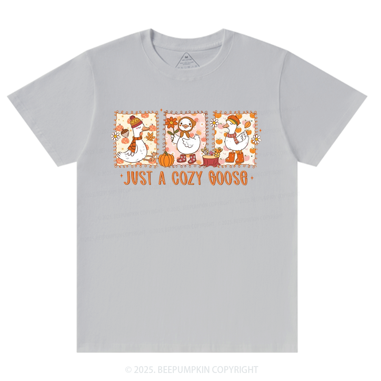 Cozy Fall Goose T-Shirts Beepumpkin