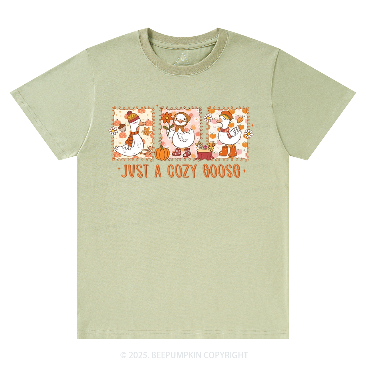Cozy Fall Goose T-Shirts Beepumpkin