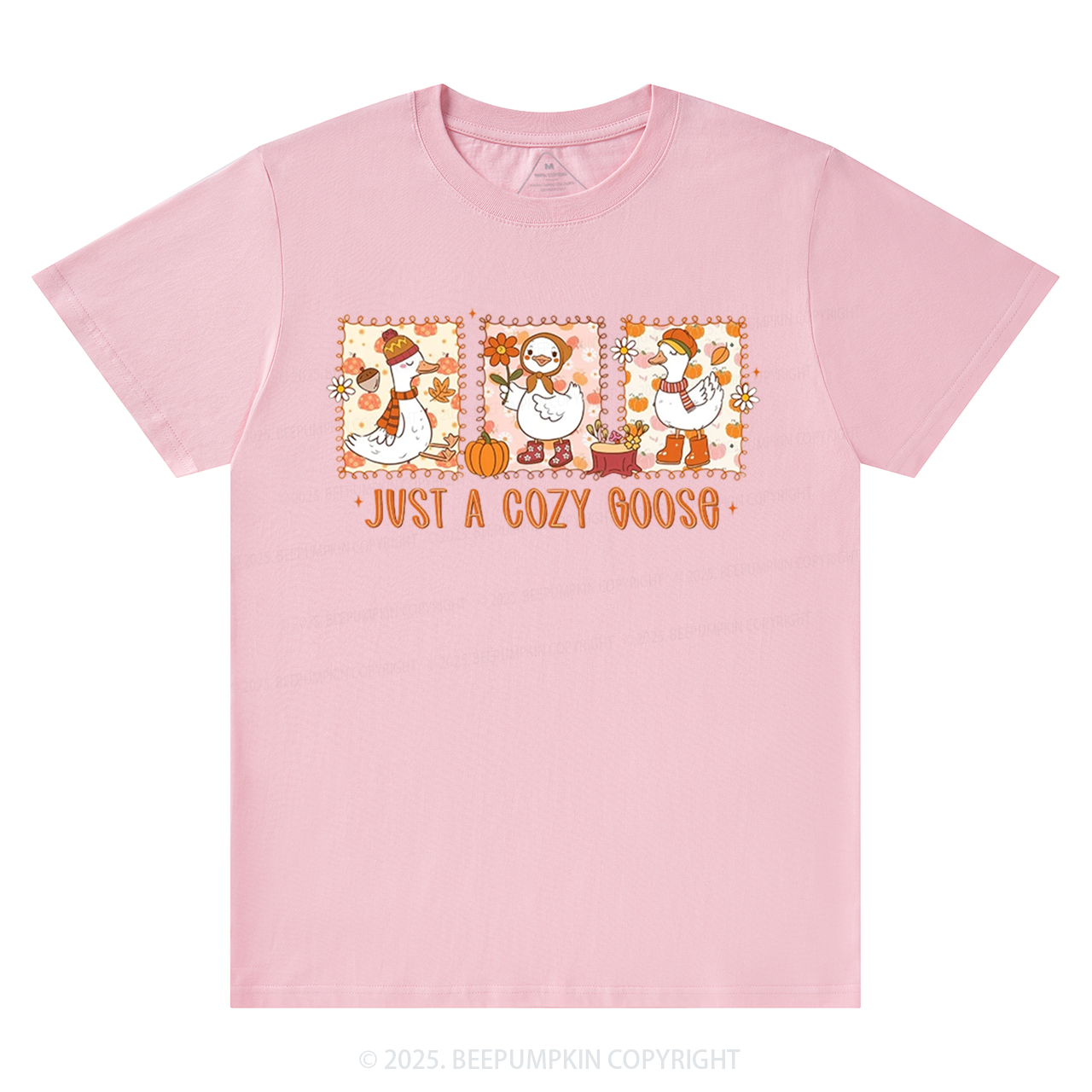 Cozy Fall Goose T-Shirts Beepumpkin