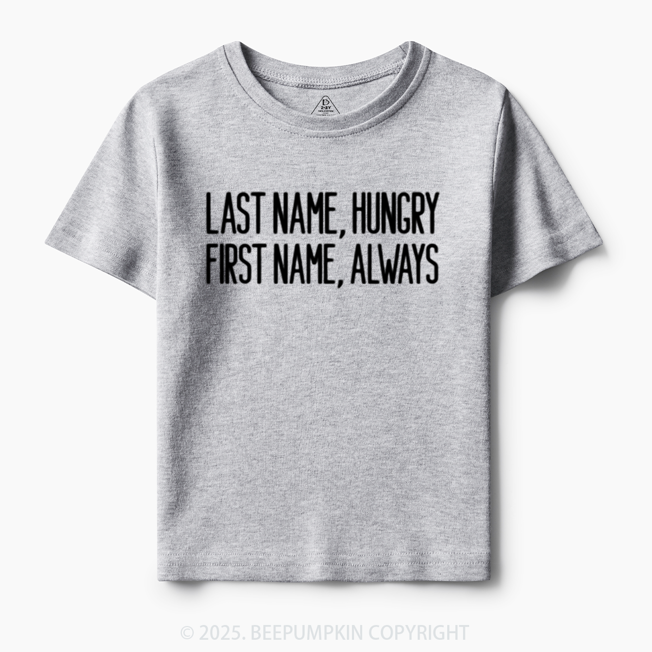 LAST NAME, HUNGRY Toddler&Kid's Tees Beepumpkin 7
