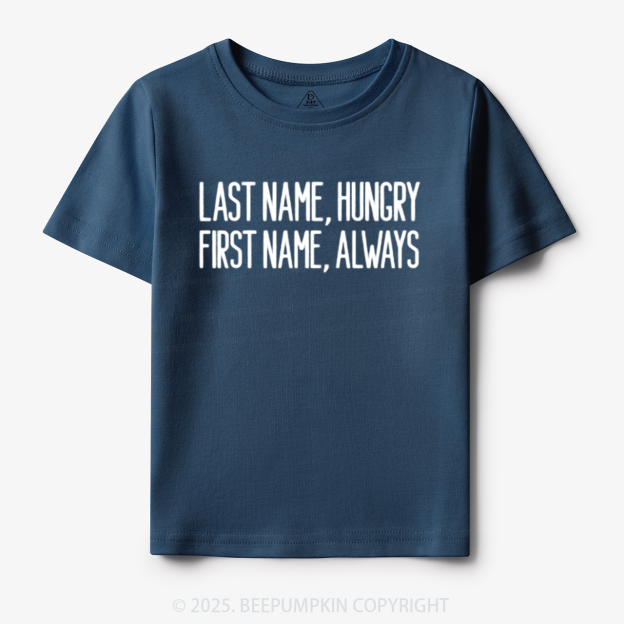 LAST NAME, HUNGRY Toddler&Kid's Tees Beepumpkin 7