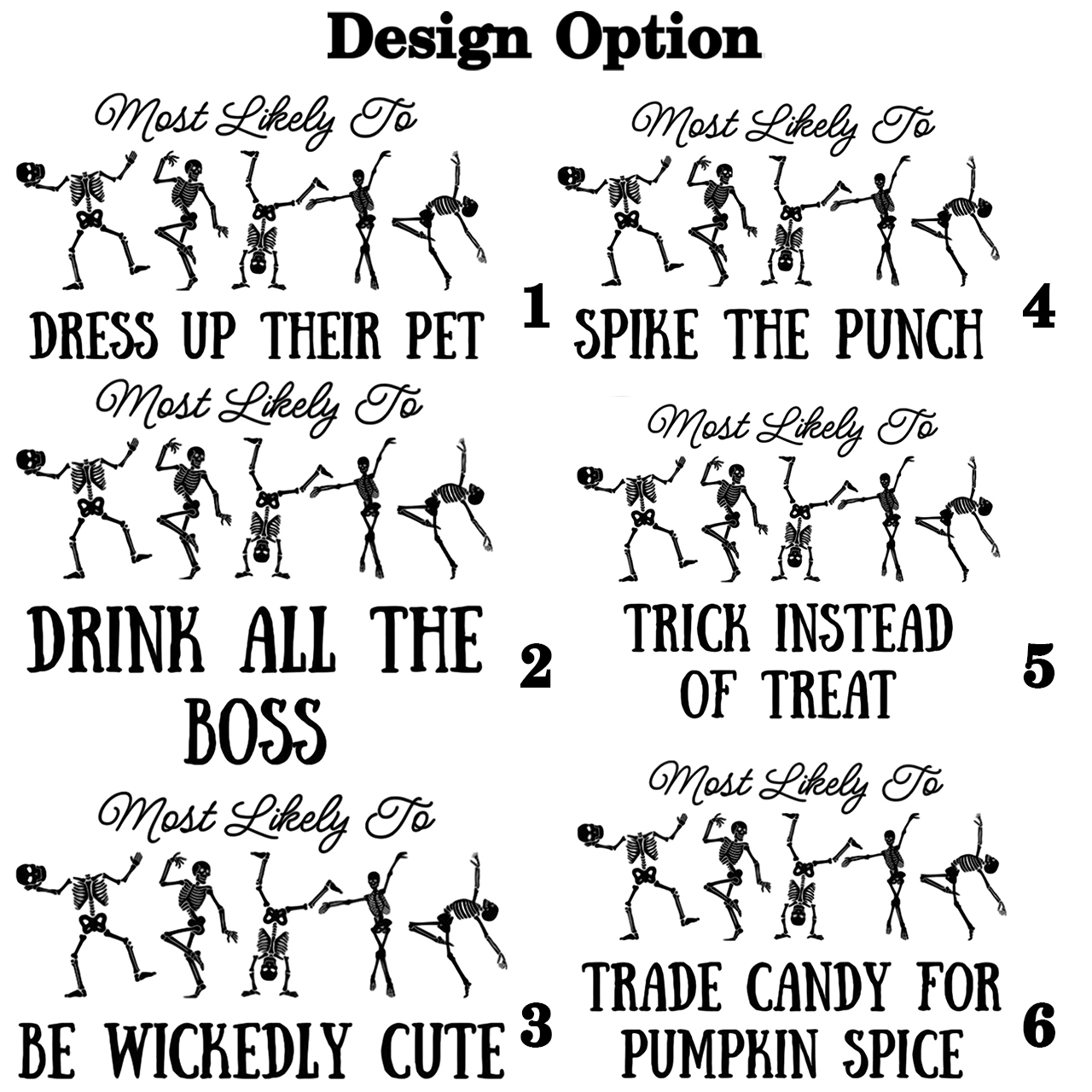 Personalized Wickedly Likely Halloween Family Matching Shirts