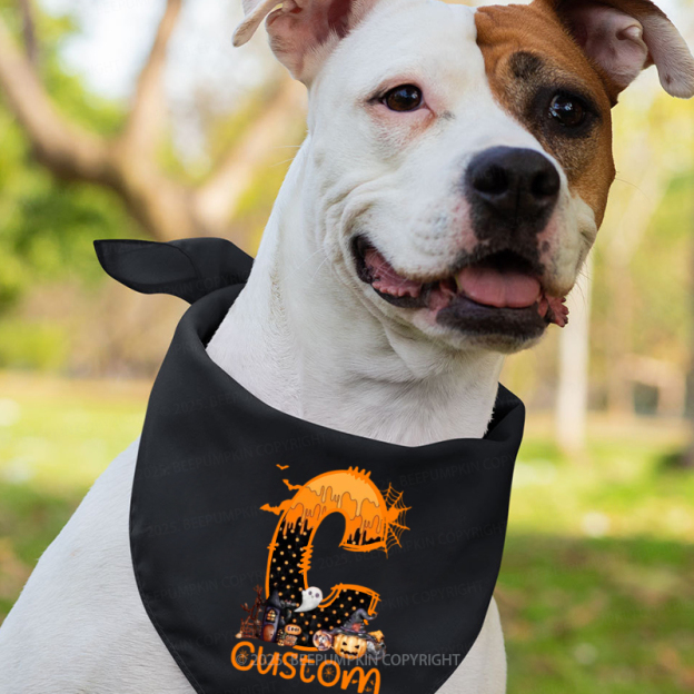 Personalized Monogrammed Halloween Family Matching Shirts