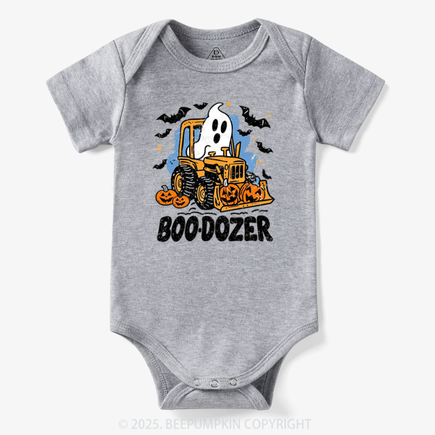 Halloween Ghost Boo-dozer Bodysuit Beepumpkin