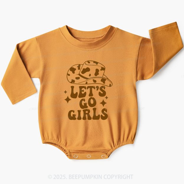 Let's Go Girls Baby Bubble Romper Beepumpkin