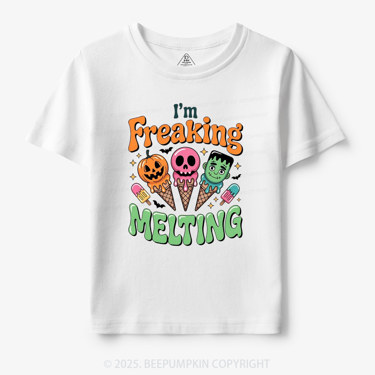 I’m Freaking Melting Halloween Toddler&Kid's Tees Beepumpkin