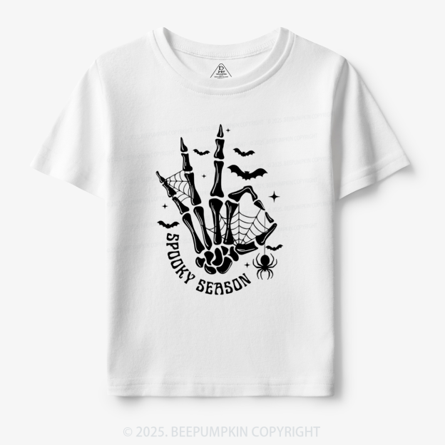Spooky Season Halloween Toddler&Kid's Tees Beepumpkin