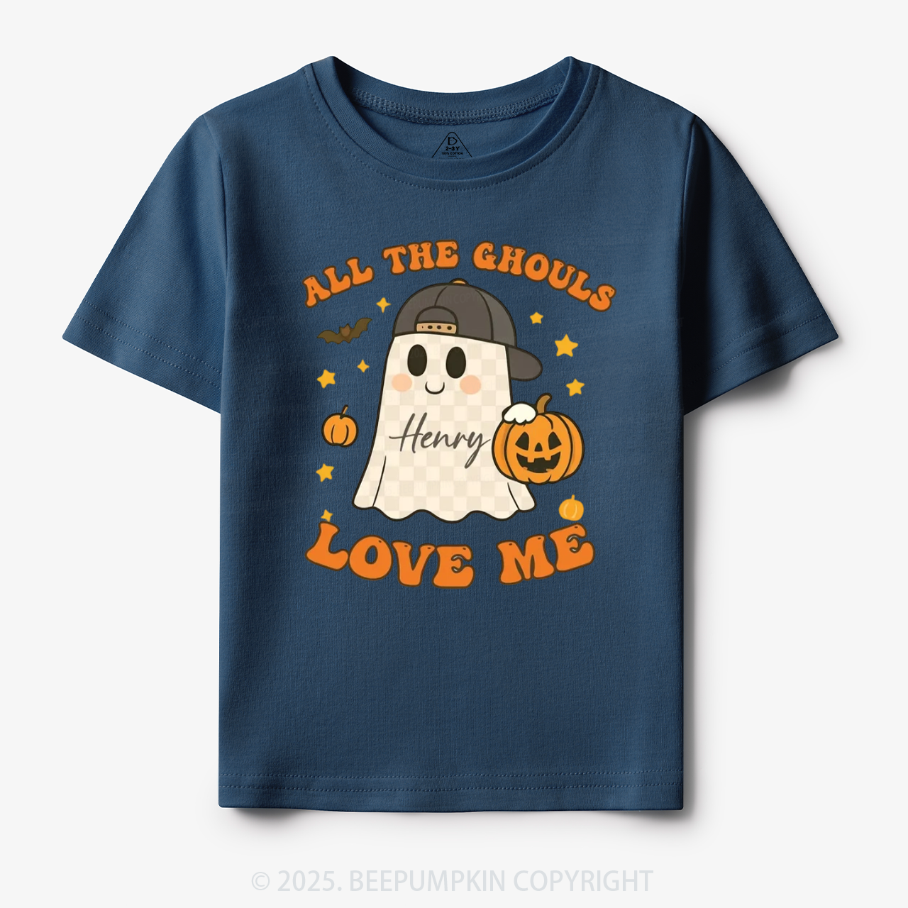 Personalized All The Ghouls Love Me Toddler&Kid's Tees Beepumpkin