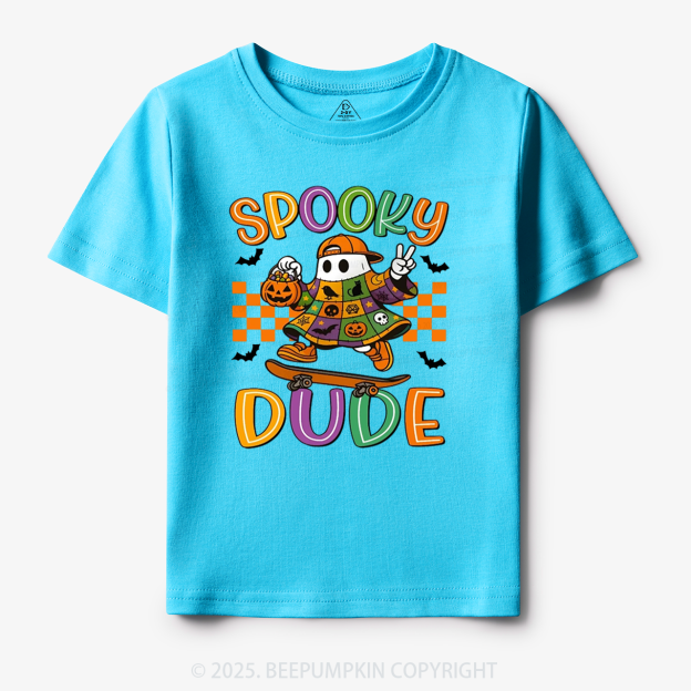 Spooky Dude Halloween Toddler&Kid's Tees Beepumpkin