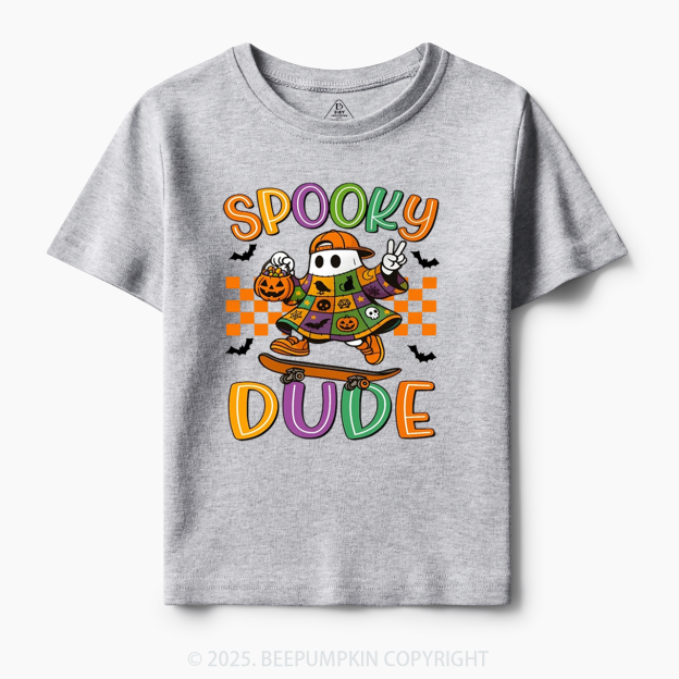Spooky Dude Halloween Toddler&Kid's Tees Beepumpkin