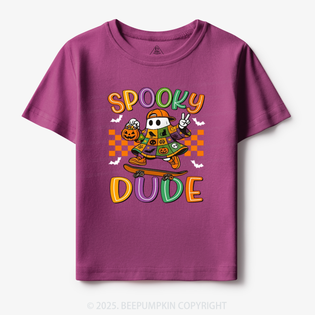 Spooky Dude Halloween Toddler&Kid's Tees Beepumpkin