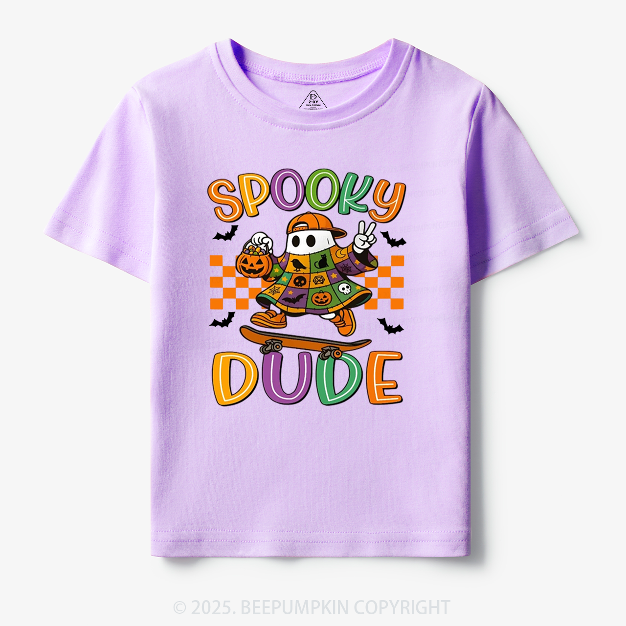 Spooky Dude Halloween Toddler&Kid's Tees Beepumpkin