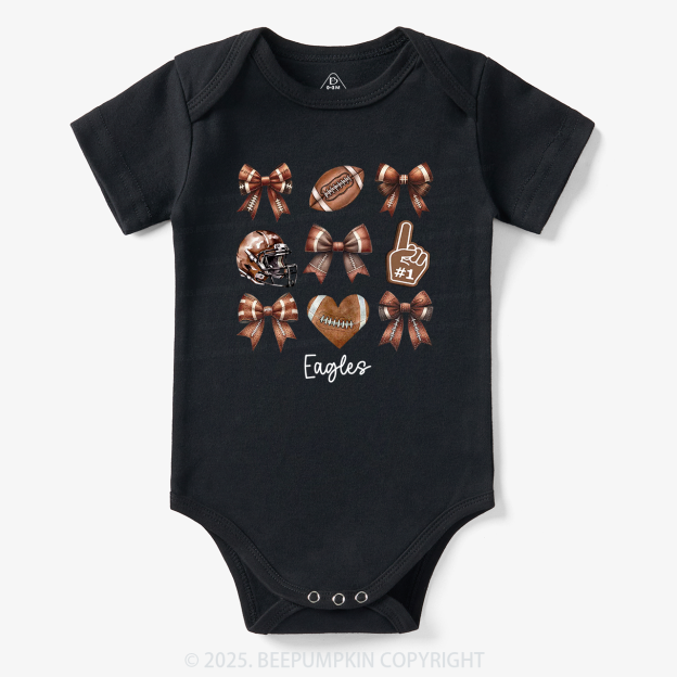 Personalized Football Bodysuit Beepumpkin