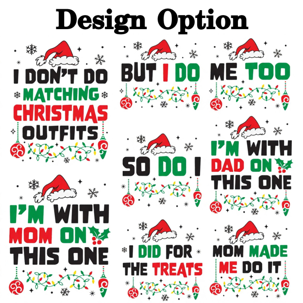 Personalized Christmas Clothing Wars Family Matching T-Shirts Beepumpkin