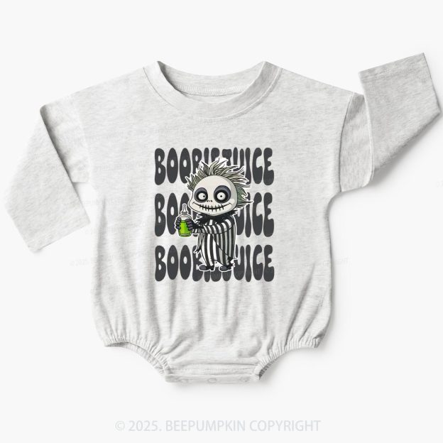 Boobiejuice Halloween Baby Bubble Romper Beepumpkin