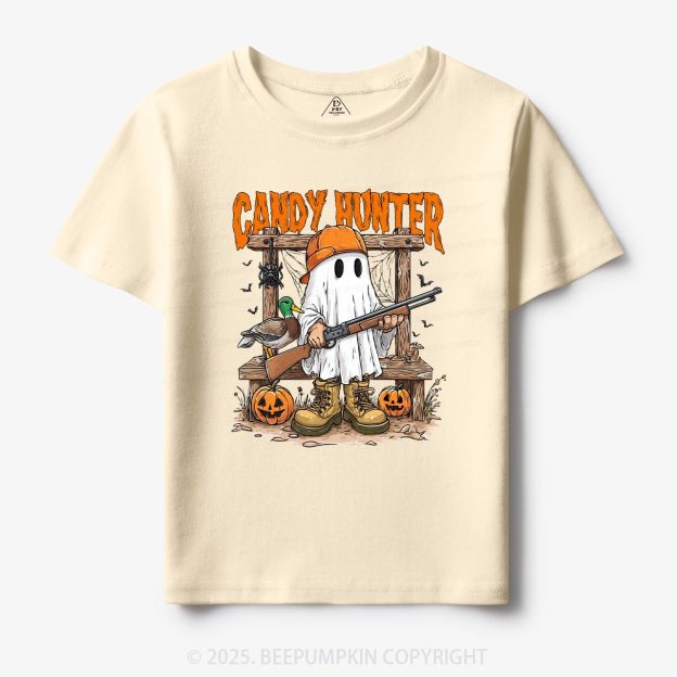 Candy Hunter Halloween Toddler&Kid's Tees Beepumpkin