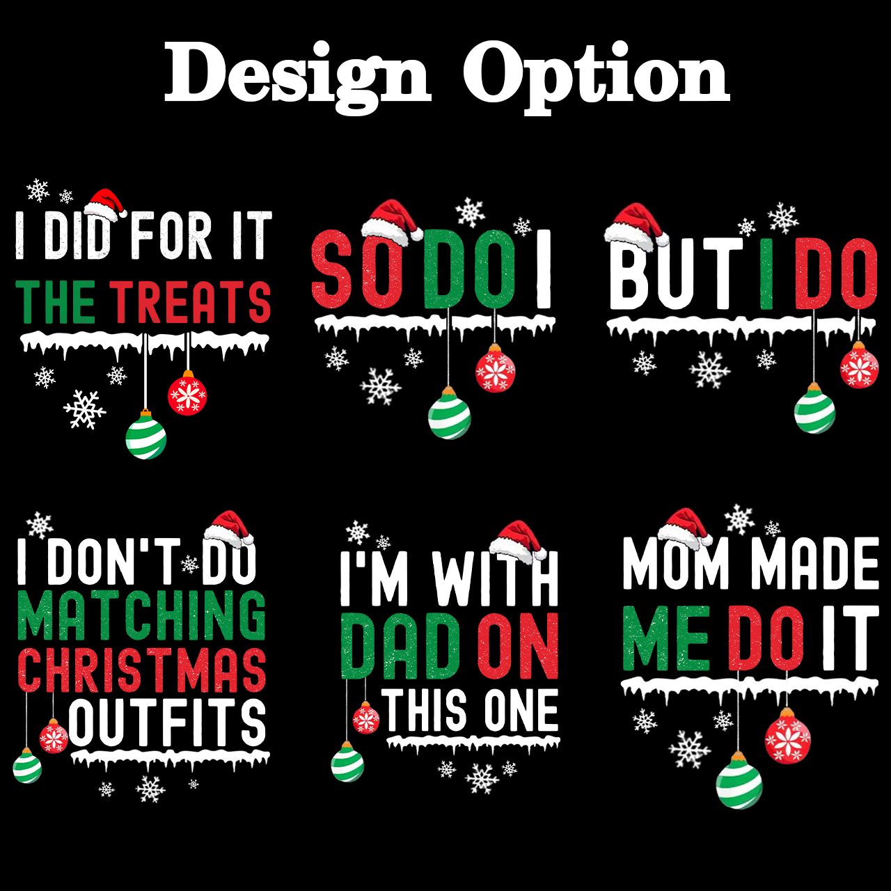 Personalized I Don't Do Family Matching T-Shirts Beepumpkin