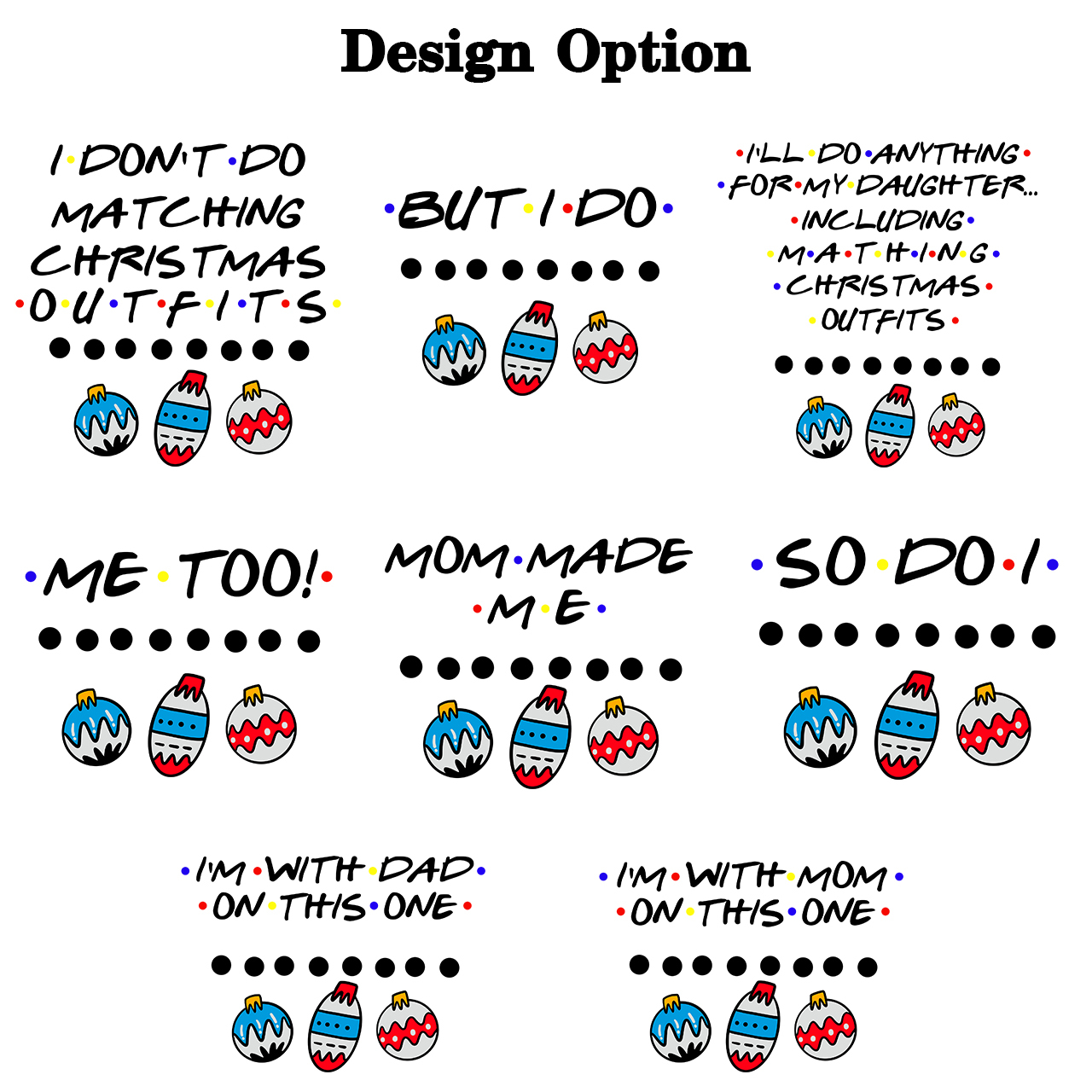 Personalized Holiday Harmony Christmas Family Matching Pajamas