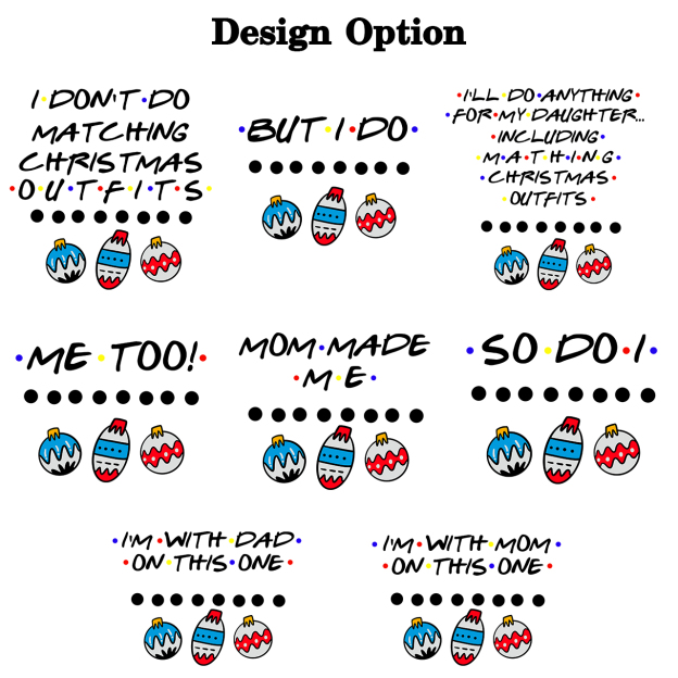 Personalized Holiday Harmony Christmas Family Matching Pajamas