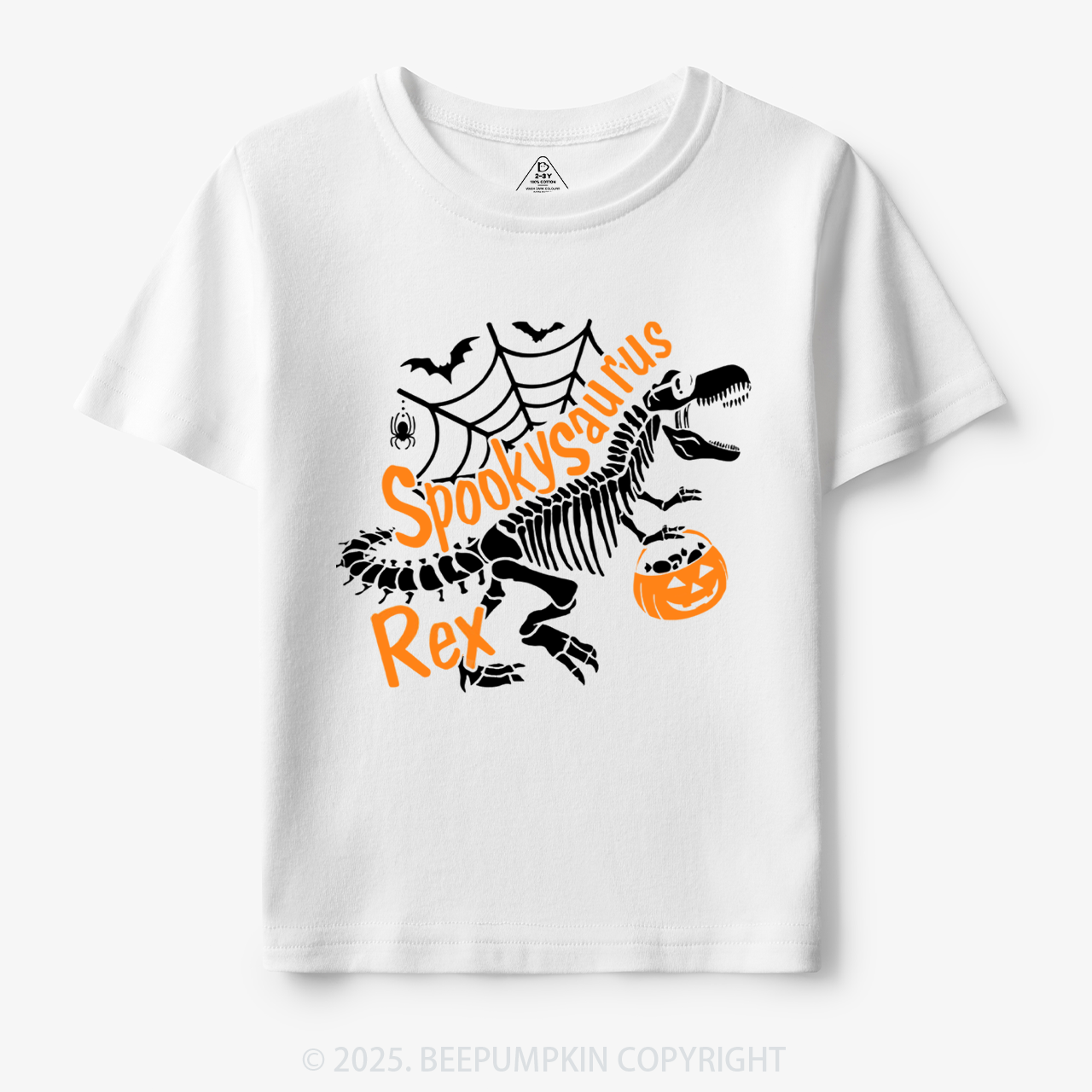 Spooky Saurus Rex Toddler&Kid's Tees Beepumpkin