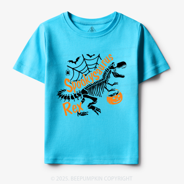 Spooky Saurus Rex Toddler&Kid's Tees Beepumpkin