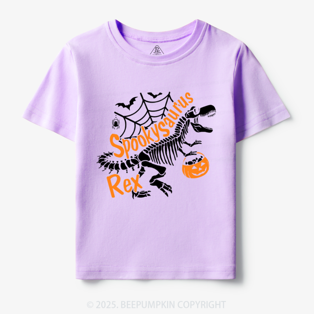 Spooky Saurus Rex Toddler&Kid's Tees Beepumpkin