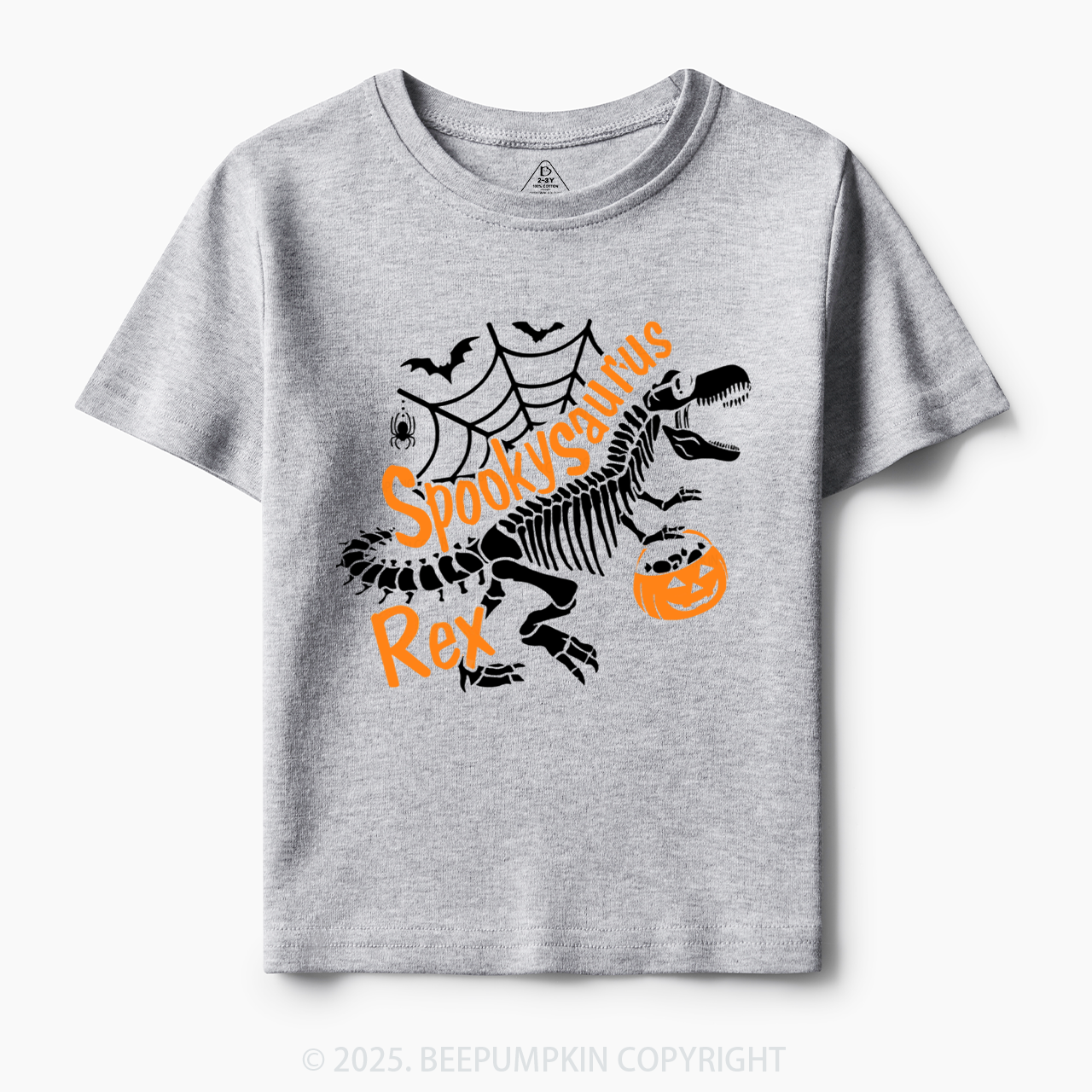 Spooky Saurus Rex Toddler&Kid's Tees Beepumpkin