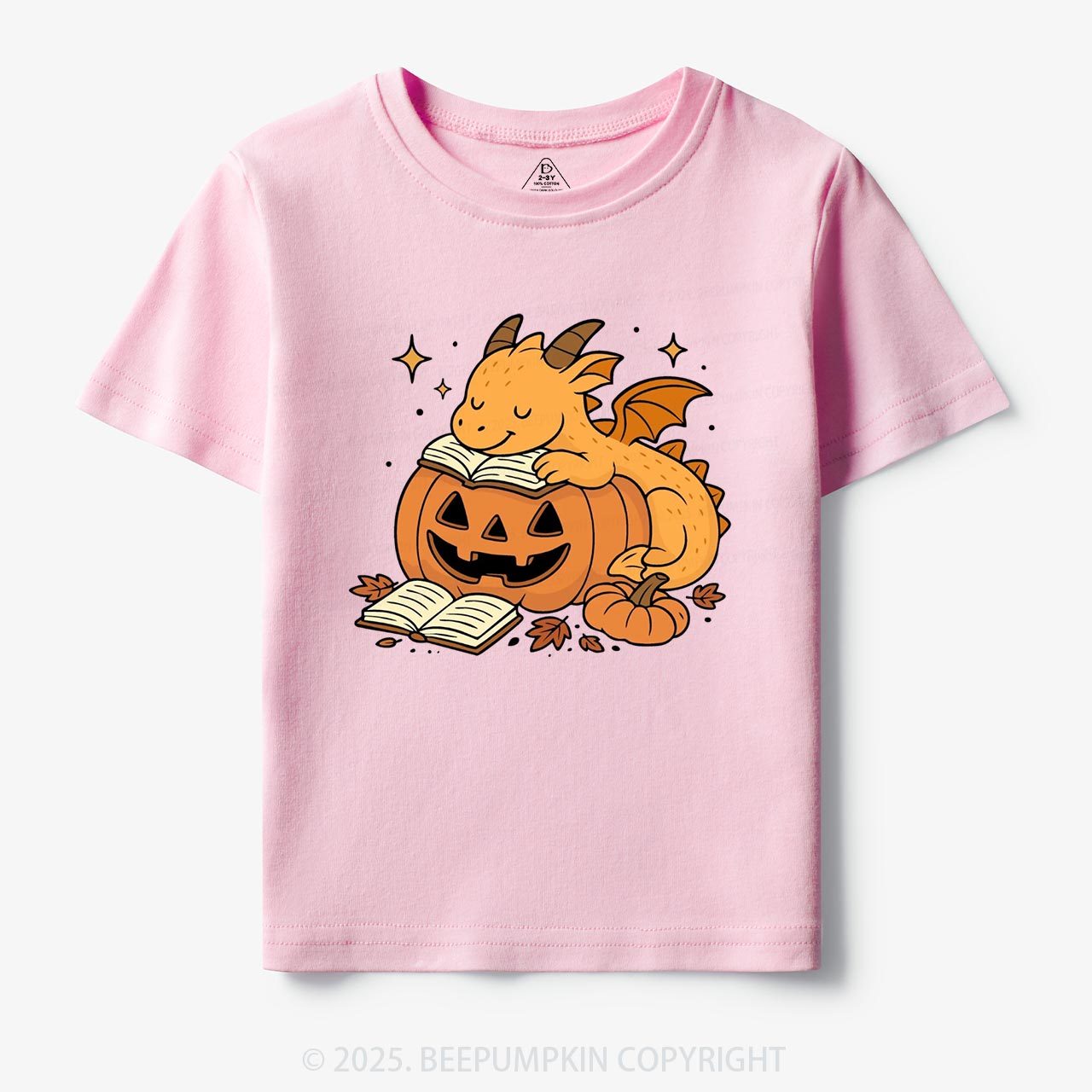 Sleeping Pumpkin Dragon Toddler&Kid's Tees Beepumpkin