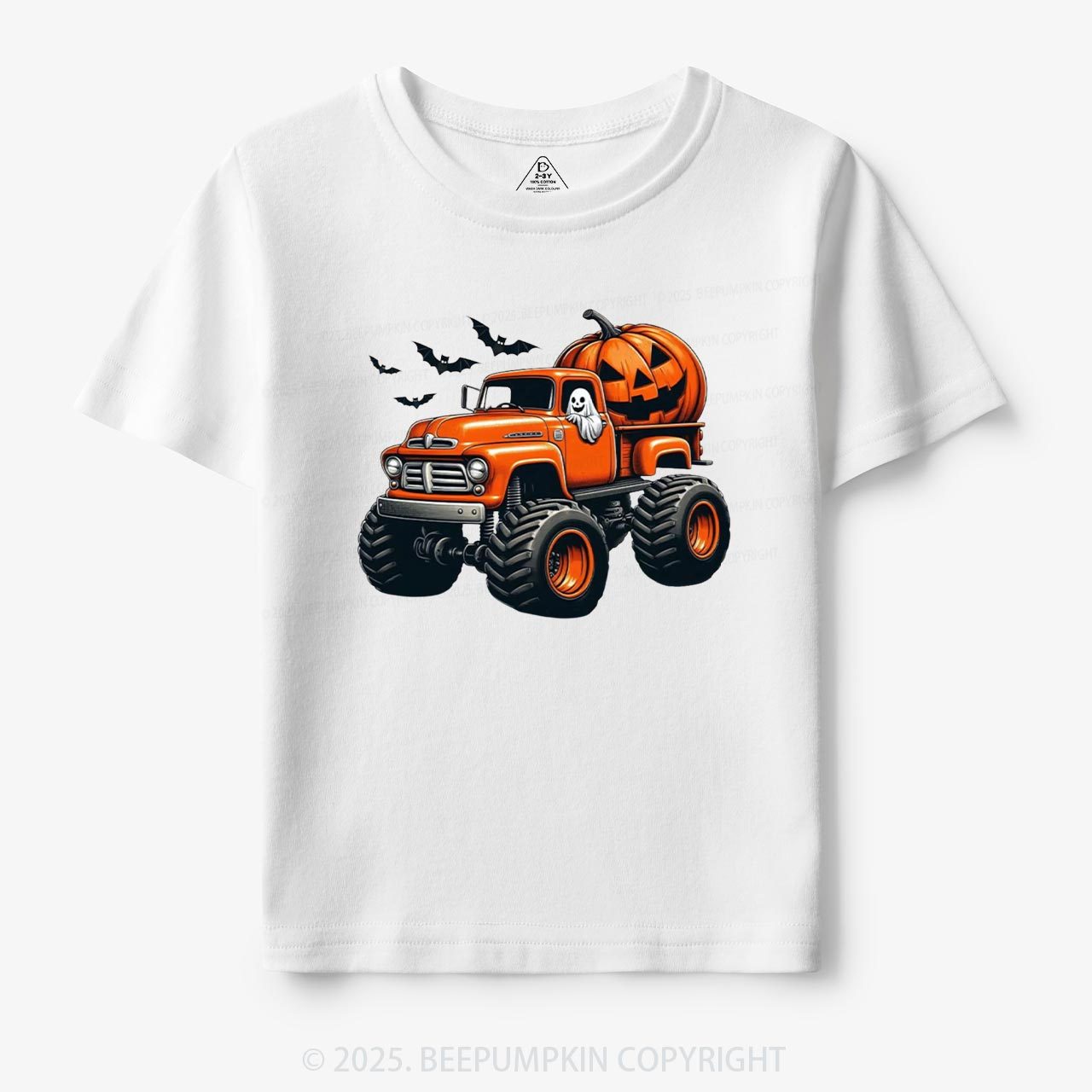 Halloween Truck Toddler&Kid's Tees Beepumpkin