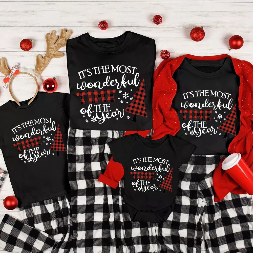 It��s The Most Wonderful Time Of The Year  Christmas Family Shirt