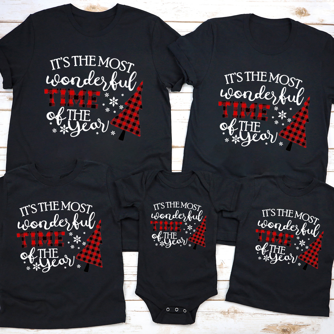 It��s The Most Wonderful Time Of The Year  Christmas Family Shirt
