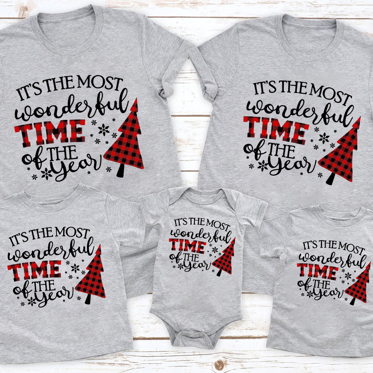It��s The Most Wonderful Time Of The Year  Christmas Family Shirt