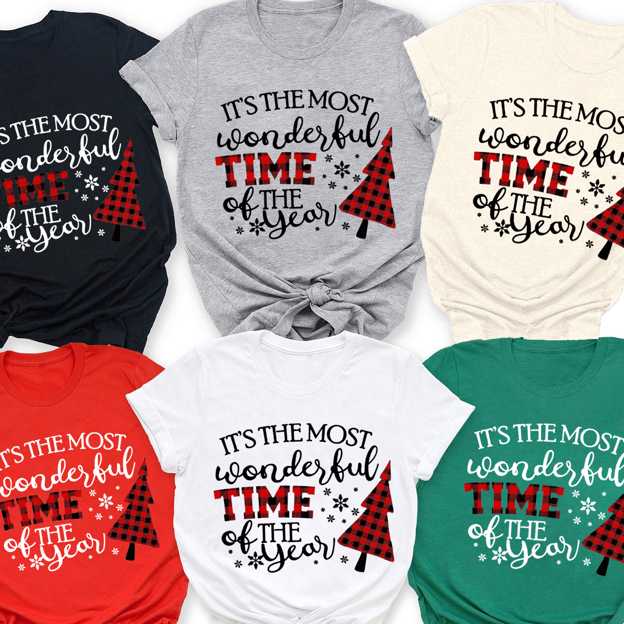 It��s The Most Wonderful Time Of The Year  Christmas Family Shirt