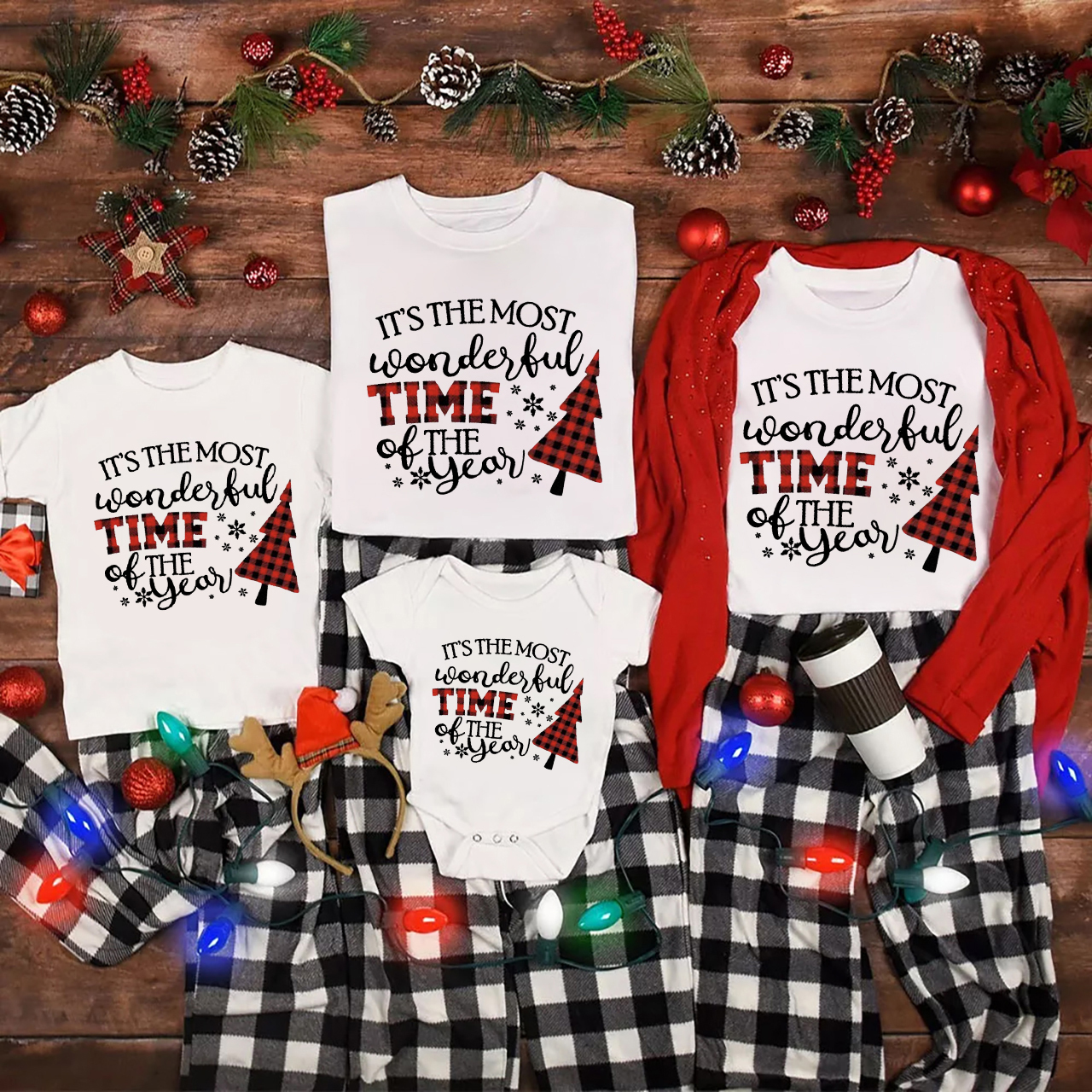 It��s The Most Wonderful Time Of The Year  Christmas Family Shirt